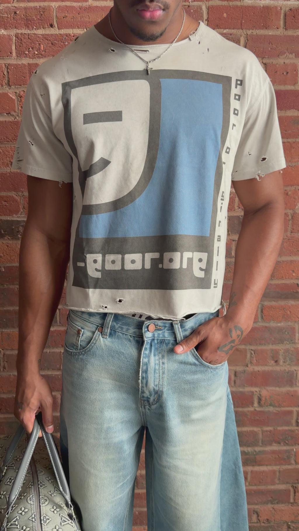 "-POOR.ORG" Graphic Tee