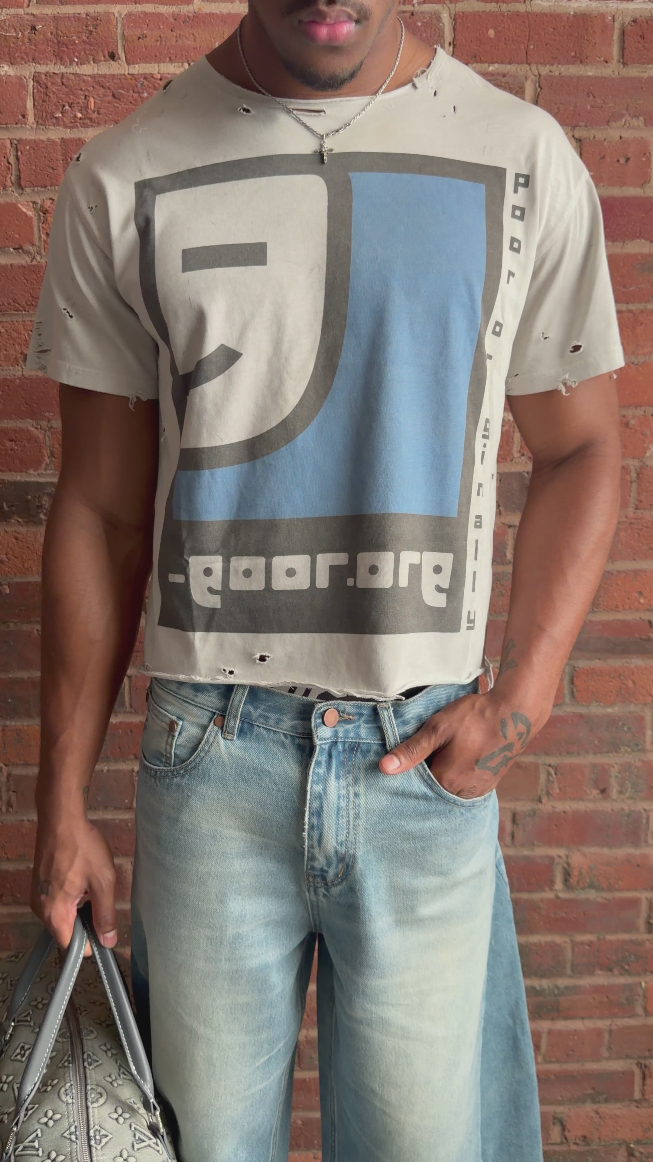 "-POOR.ORG" Graphic Tee